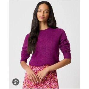 Theory 100% Cashmere Sweater Crew Neck Magenta Sz P/XS SP